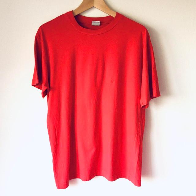 United Colors of Benetton Men's T-shirt - Red - L on Productcaster.