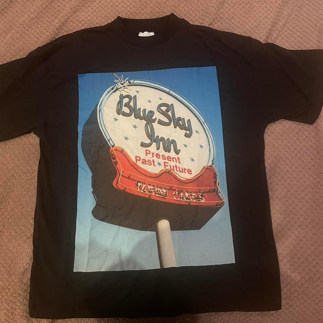 Blue Sky Inn Men's T-shirt - Black/Blue - M on Productcaster.