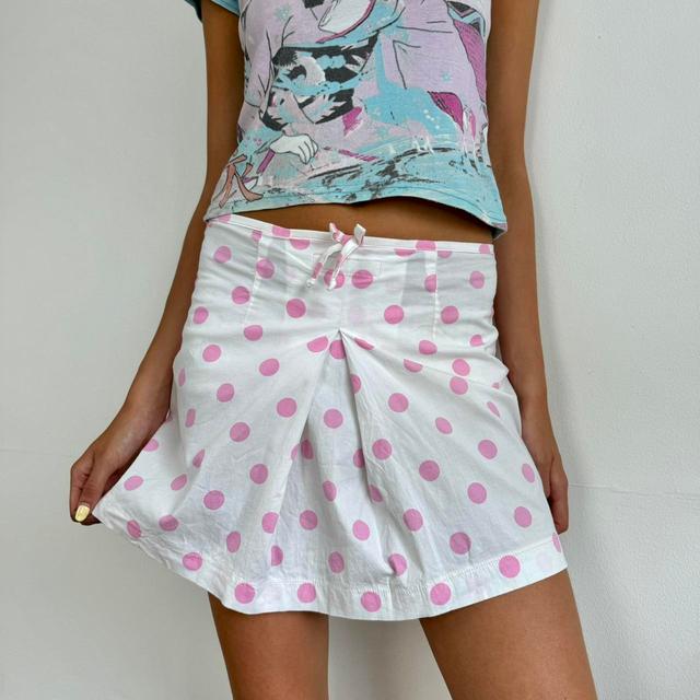 Miss Sixty Women's Skirt - White/Pink - S on Productcaster.