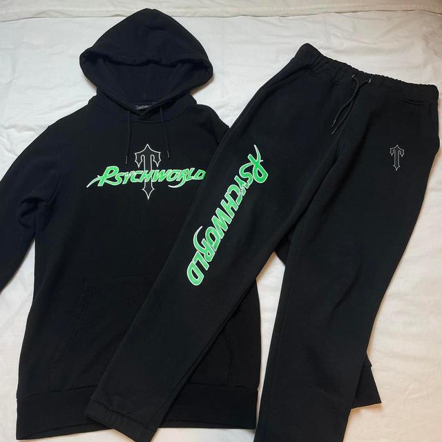 Trapstar Men's Jumpsuits and playsuits - Black/Green - M on Productcaster.