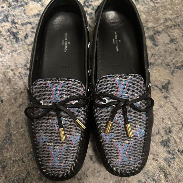 Louis Vuitton Women's Loafers - Black/Multi - UK 4 on Productcaster.