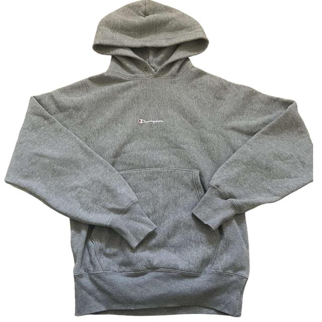 Champion Men's Hoodie - Grey - XS on Productcaster.