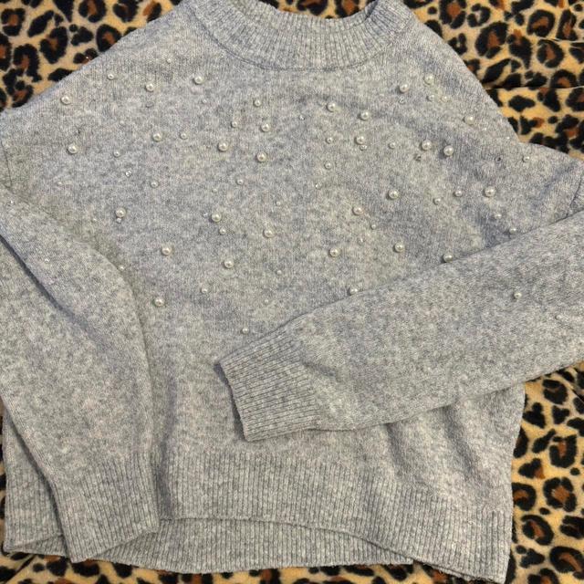 H&M Women's Jumper - Grey - XS on Productcaster.