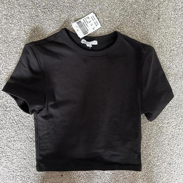 Subdued Women's Crop top - Black - XS on Productcaster.