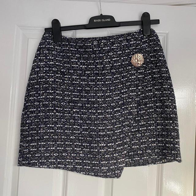 River Island Women's Skirt - Navy - UK 10 on Productcaster.