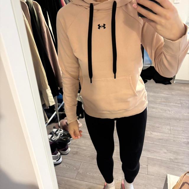 Under Armour Women's Hoodie - Tan/Cream - 8 on Productcaster.