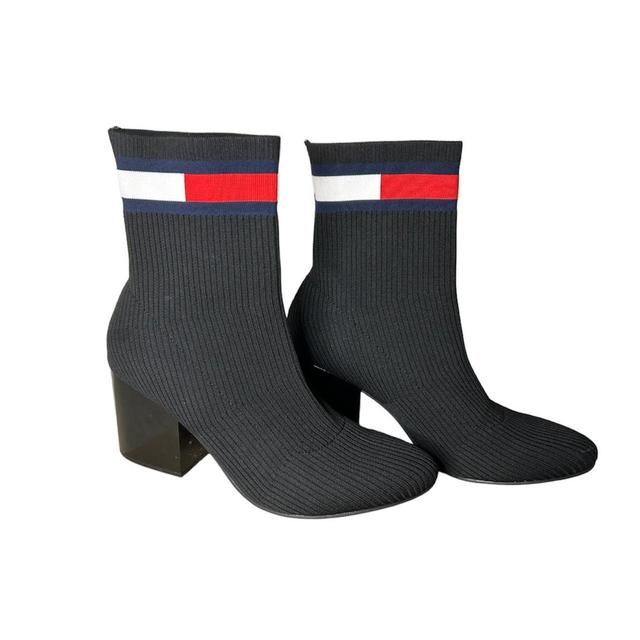 Tommy Hilfiger Women's Sock Boots - Black - UK 8 on Productcaster.