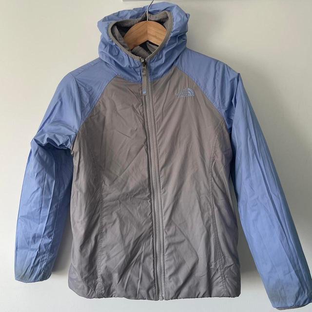 The North Face Women's Jacket - Blue/Grey - S on Productcaster.