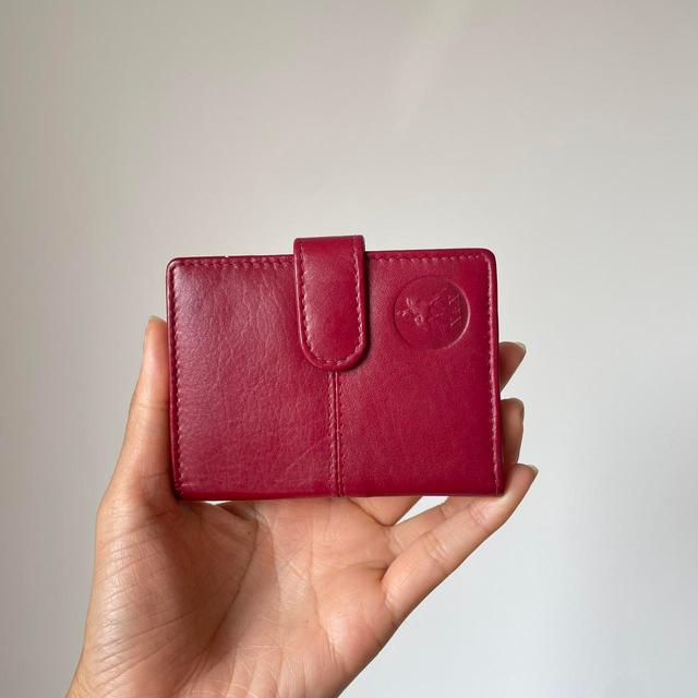 Vintage Women's Wallets - Red/Burgundy on Productcaster.