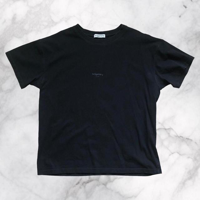 Preloved Men's T-shirt - Black - L on Productcaster.