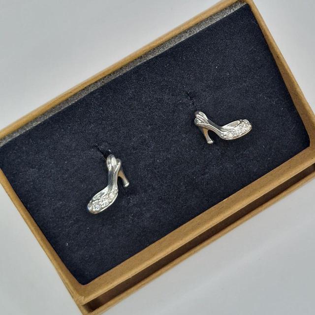 Women's Earrings - Silver on Productcaster.