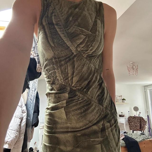 Motel Women's Bodycon Dress - Khaki - 8 on Productcaster.