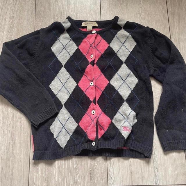 Burberry Kids' Cardigan - Black on Productcaster.