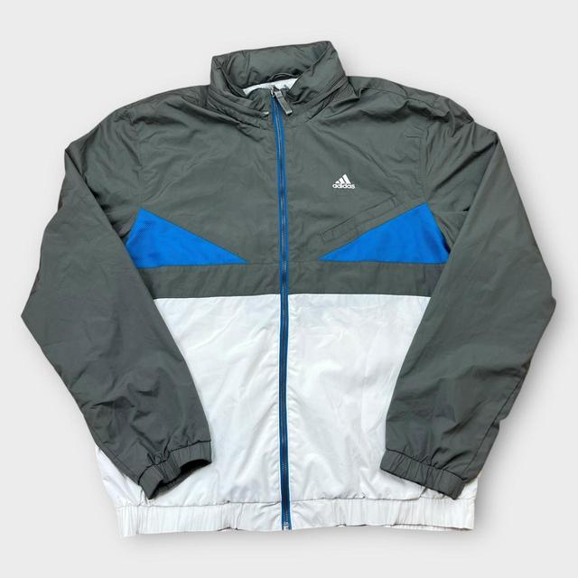 Adidas Men's Jacket - Grey/Multi - S on Productcaster.