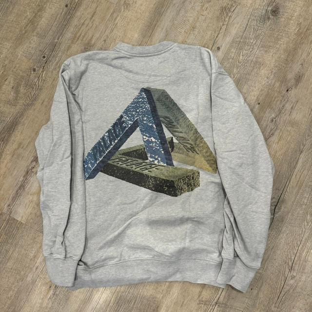 Palace Men's Sweatshirt - Grey - L on Productcaster.