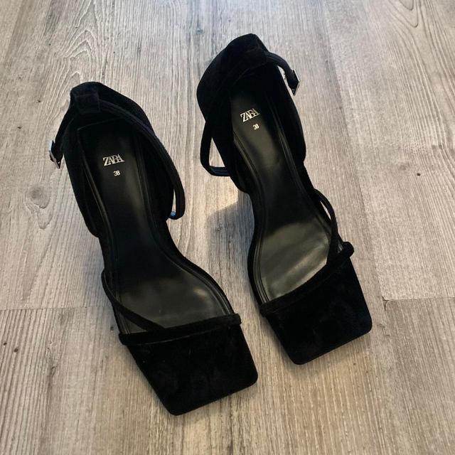 Zara Women's Sandals - Black - UK 5 on Productcaster.