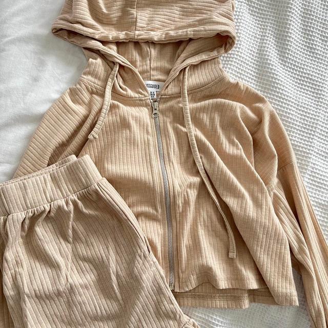 Missguided Women's Hoodie - Cream - 10 on Productcaster.