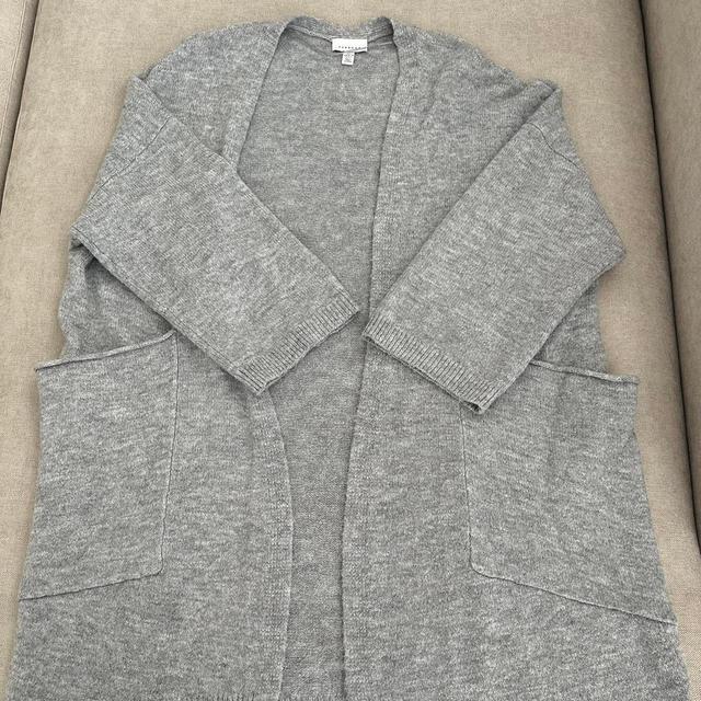 Topshop Women's Cardigan - Grey - 8 on Productcaster.