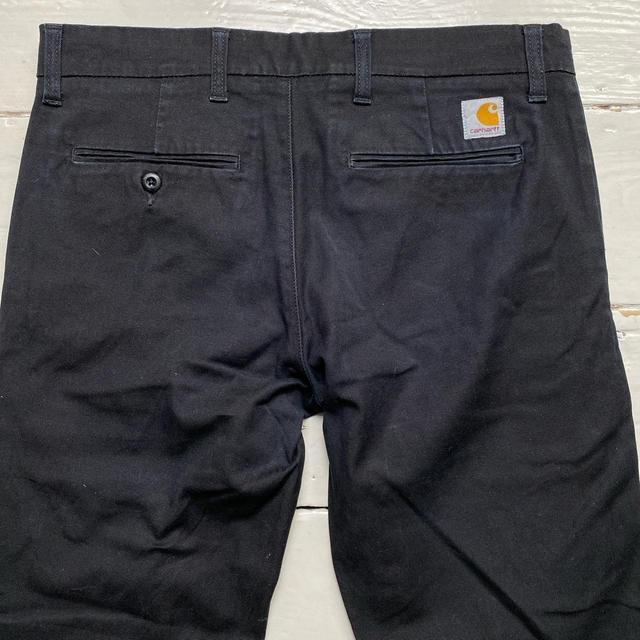 Carhartt WIP Men's Trousers - Black - 31" on Productcaster.