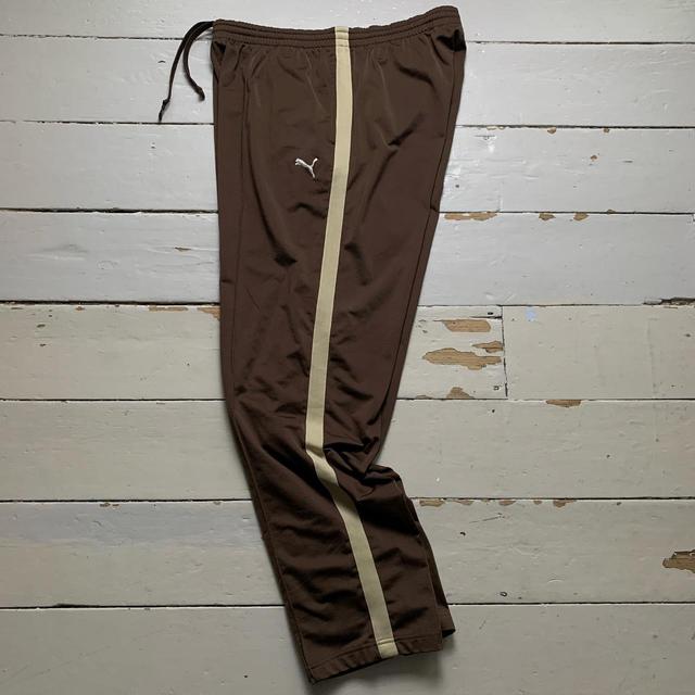 Puma Men's Sweatpants - Brown - L on Productcaster.