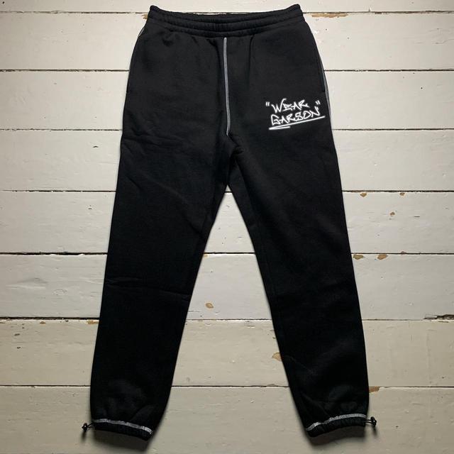 Vintage Men's Sweatpants - Black - M on Productcaster.