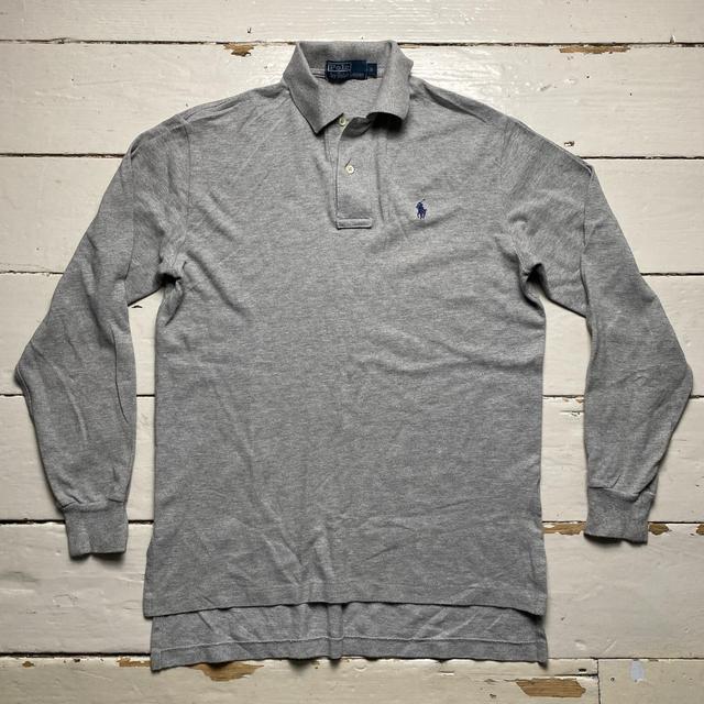 Polo Ralph Lauren Men's Polo shirt - Grey - S on Productcaster.