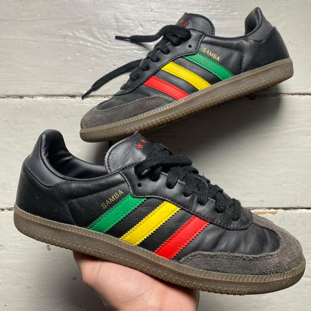 Adidas Originals Men's Trainers - Black/Multi - UK 8 on Productcaster.