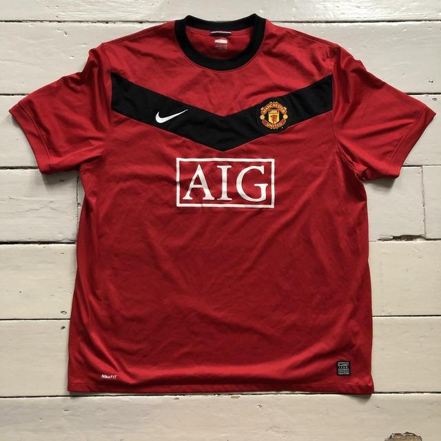 Nike Men's T-shirt - Red/Black - XXL on Productcaster.