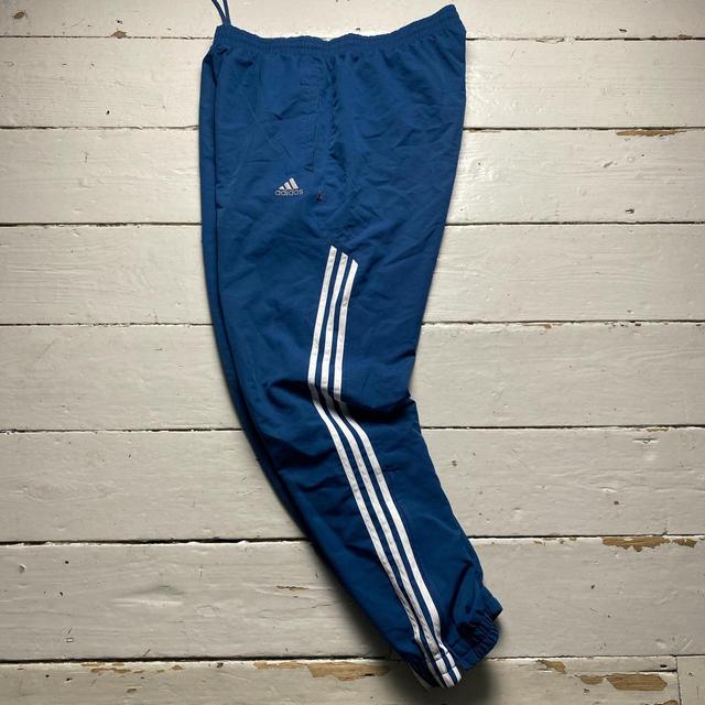 Adidas Men's Sweatpants - Blue/White - M on Productcaster.