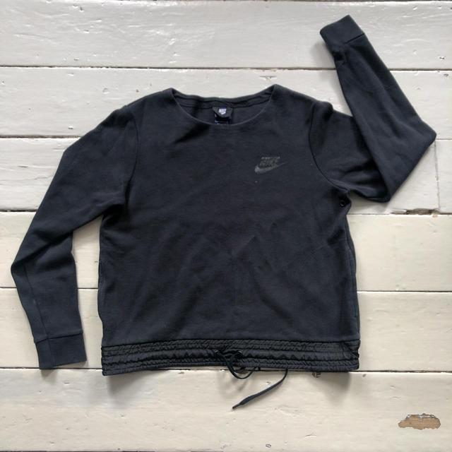 Nike Women's Sweatshirt - Black - L on Productcaster.