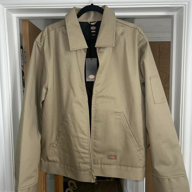 Dickies Men's Jacket - Cream/Tan - L on Productcaster.