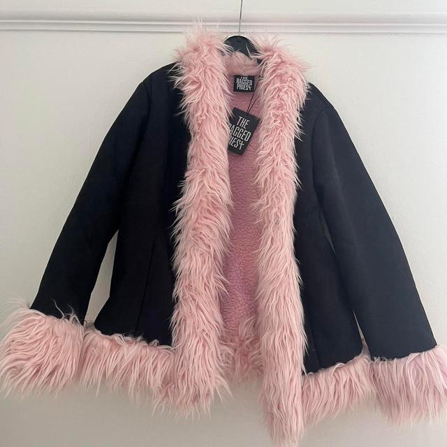 The Ragged Priest Women's Faux fur Coat - Black - S on Productcaster.