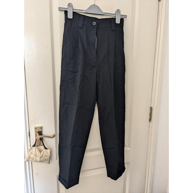 Caves Collect Women's High waisted Trousers - Black - UK 6 on Productcaster.