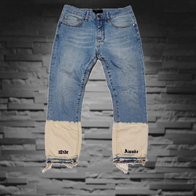 Represent Men's Jeans - Cream - 30" on Productcaster.