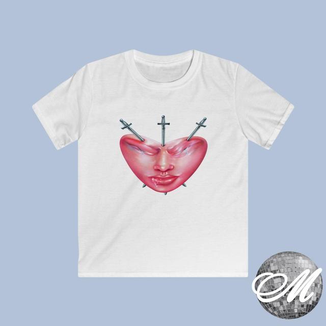 Custom Women's T-shirt - White/Multi - L on Productcaster.