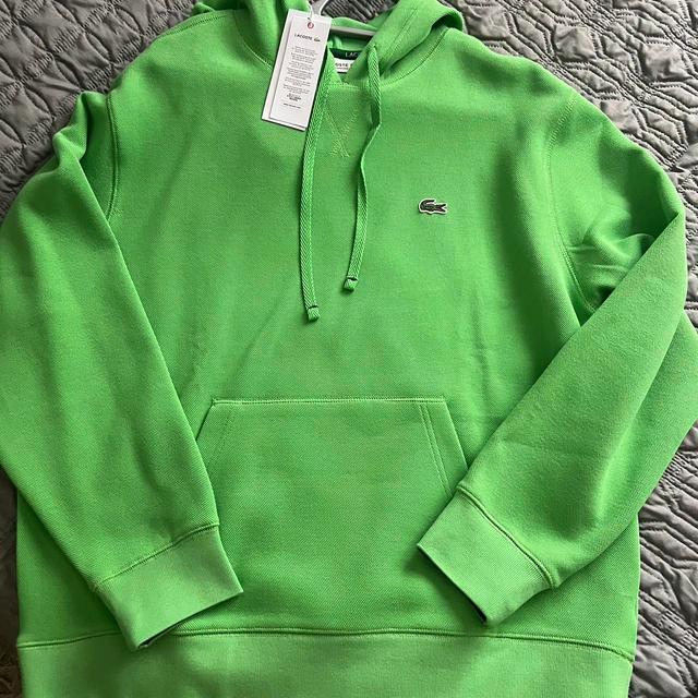 Lacoste Women's Hoodie - Green - L on Productcaster.