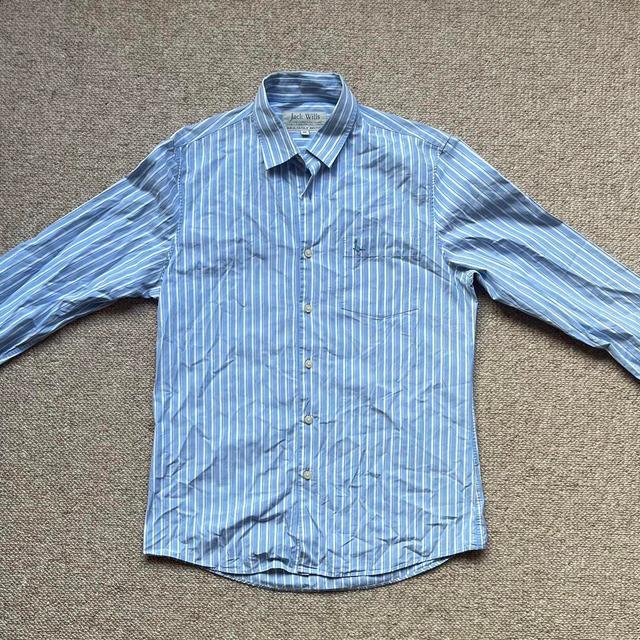 Jack Wills Men's Shirt - Blue - M on Productcaster.