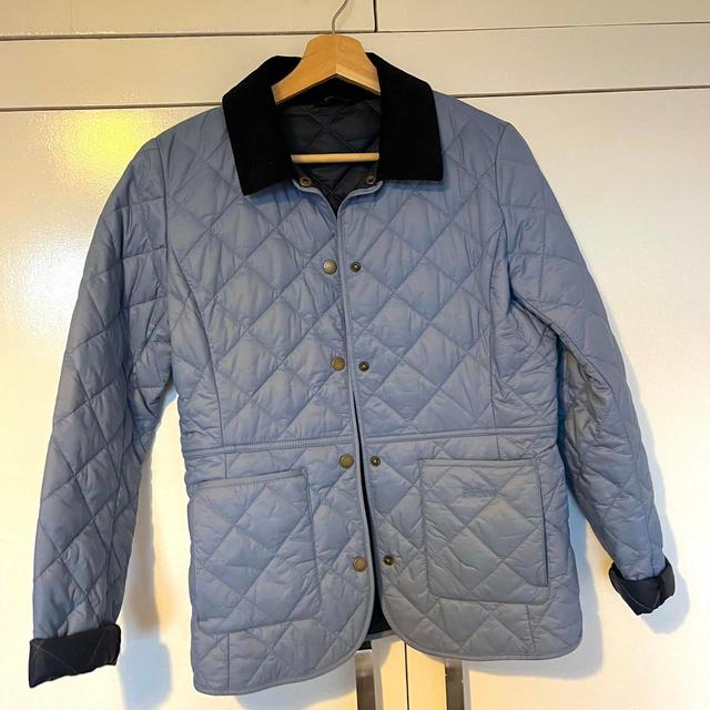 Barbour Women's Jacket - Blue/Grey - UK 10 on Productcaster.