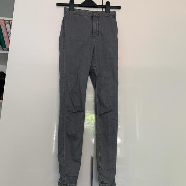 Topshop Women's Jeans - Grey - 26" on Productcaster.