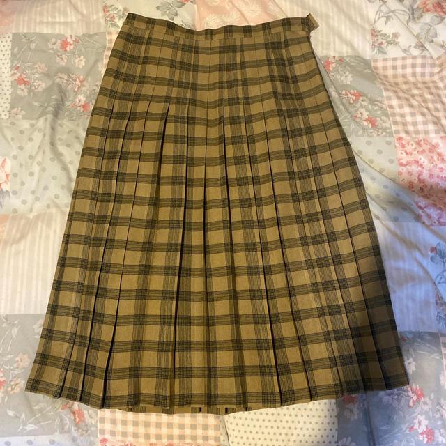 Vintage Women's Skirt - Brown - UK 10 on Productcaster.