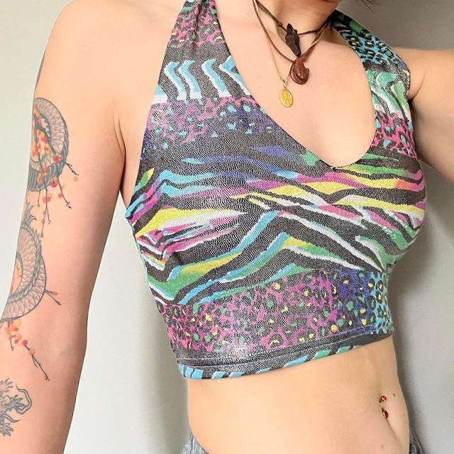 Urban Outfitters Women's Crop top - Multi - XS on Productcaster.