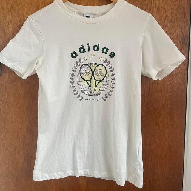 Adidas Women's T-shirt - White - 6 on Productcaster.