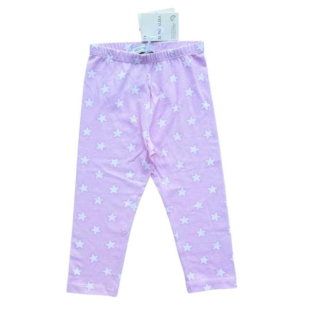 Monnalisa Kids' Leggings - Pink/Purple - 4 years on Productcaster.