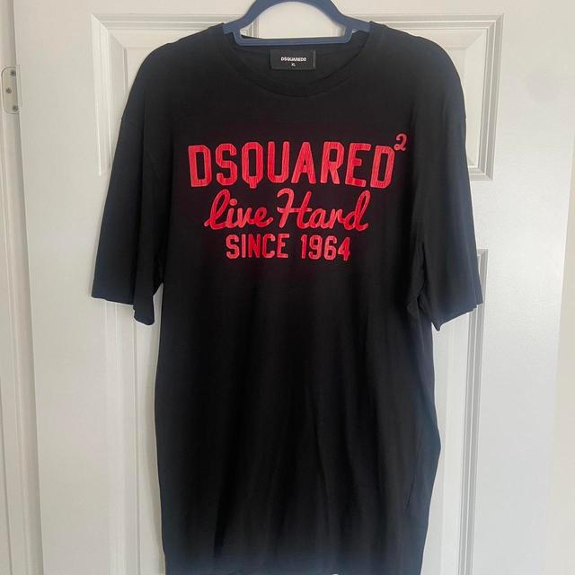 Dsquared2 Men's T-shirt - Black - XL on Productcaster.