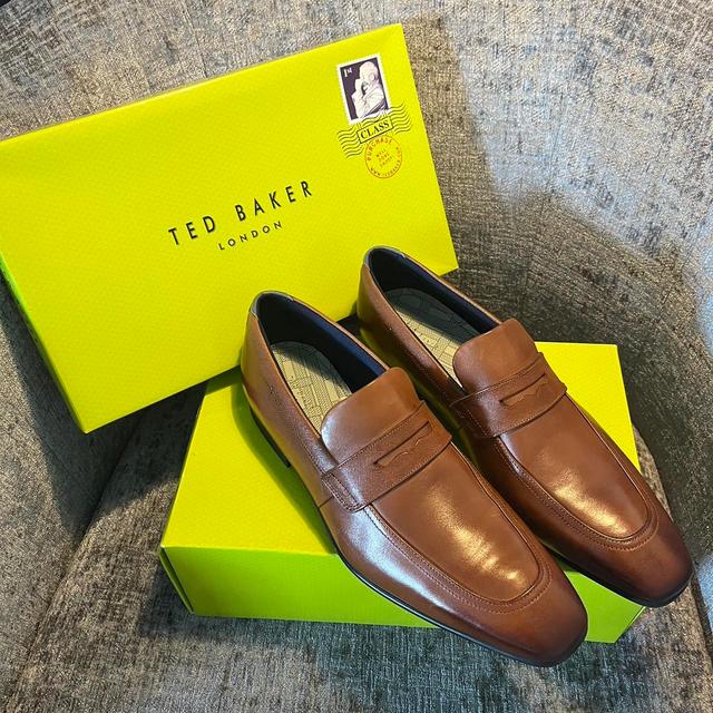 Ted Baker Men's Loafers - Brown - UK 9 on Productcaster.