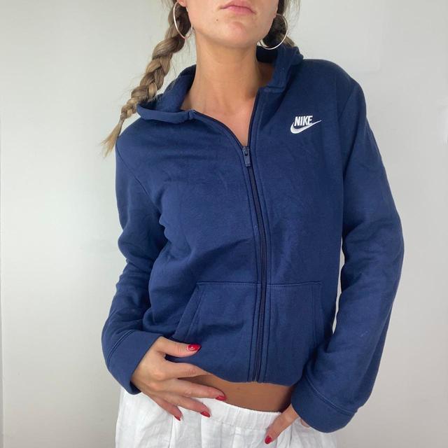 Nike Women's Hoodie - Navy - XL on Productcaster.