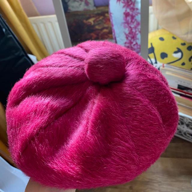 Preloved Women's Hat - Pink on Productcaster.