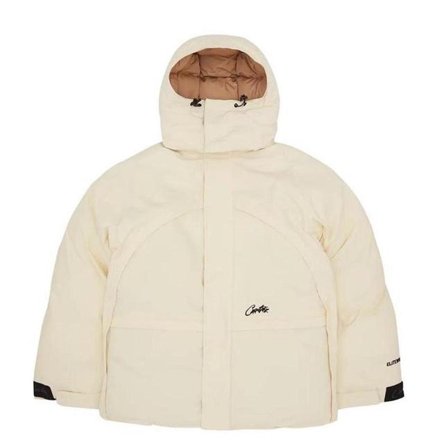 Corteiz Men's Coat - Cream - S on Productcaster.