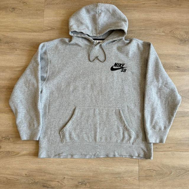 Nike Men's Hoodie - Grey - XXL on Productcaster.