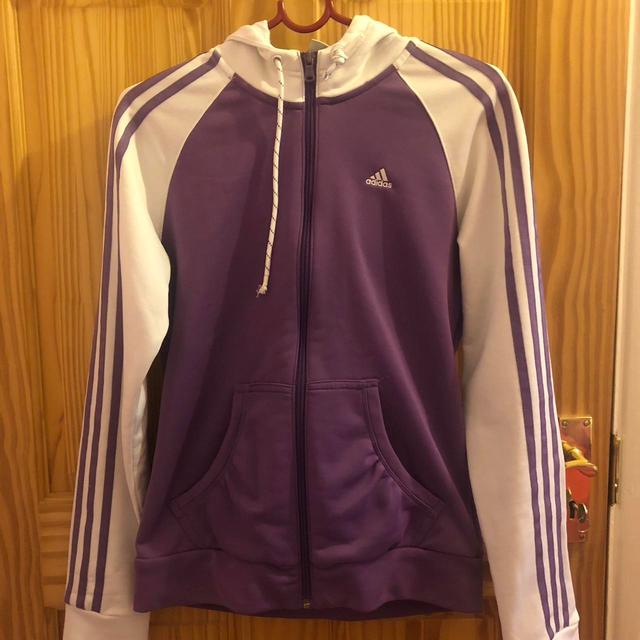 Adidas Women's Jacket - Burgundy - M on Productcaster.